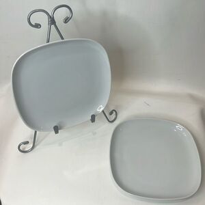 IKEA Of Sweden Side Plates Salad Dessert 7 Inches Square Set Of 2 Turkey 13286